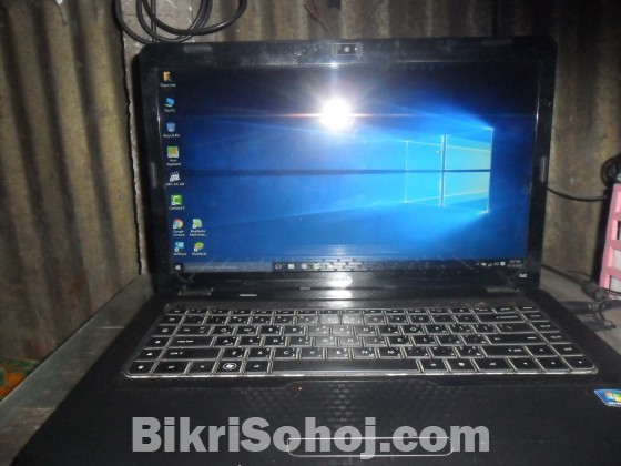 hp laptop with 120GB ssd